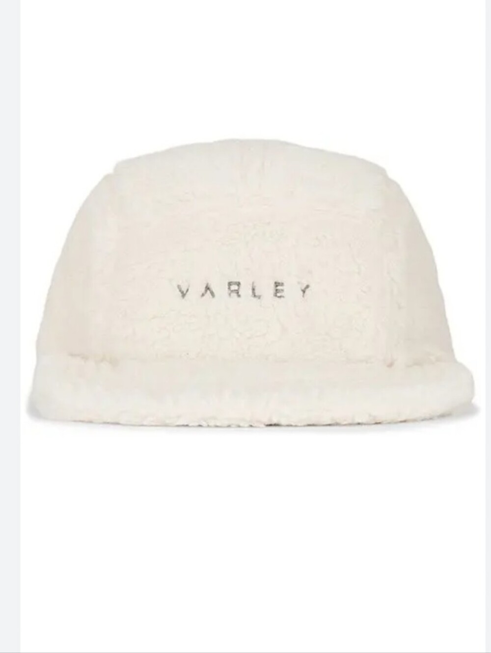 Varley Sonia Sherpa Baseball Cap in Cream